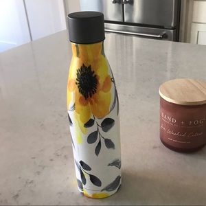 NWOT Sunflower Stainless Steel Water Bottle